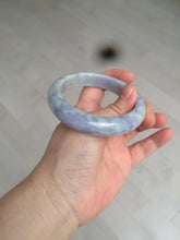 Load image into Gallery viewer, 55mm Certified 100% natural Type A sunny green/purple/gray jadeite jade bangle BH27-2125
