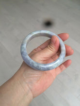 Load image into Gallery viewer, 55mm Certified 100% natural Type A sunny green/purple/gray jadeite jade bangle BH27-2125
