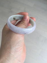 Load image into Gallery viewer, 50.5mm 100% natural Type A sunny green/purple jadeite jade bangle BP14
