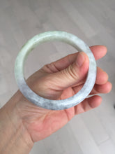 Load image into Gallery viewer, 61.5mm Certified Type A 100% Natural white/light purple/green Jadeite Jade bangle BF109-1929
