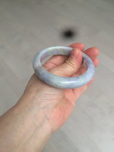 Load image into Gallery viewer, 55mm Certified 100% natural Type A sunny green/purple/gray jadeite jade bangle BH27-2125
