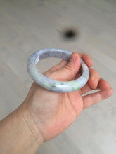 Load image into Gallery viewer, 55mm Certified 100% natural Type A sunny green/purple/gray jadeite jade bangle BH27-2125
