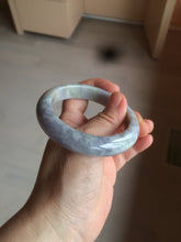 Load image into Gallery viewer, 55mm Certified 100% natural Type A sunny green/purple/gray jadeite jade bangle BH27-2125
