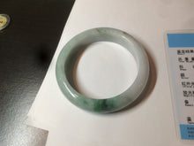 Load image into Gallery viewer, 56.4mm certificated Type A 100% Natural sunny green Jadeite Jade bangle Z128-2357
