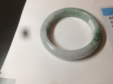 Load image into Gallery viewer, 56.4mm certificated Type A 100% Natural sunny green Jadeite Jade bangle Z128-2357
