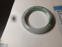 Load image into Gallery viewer, 56.4mm certificated Type A 100% Natural sunny green Jadeite Jade bangle Z128-2357
