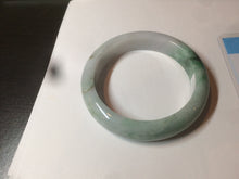 Load image into Gallery viewer, 56.4mm certificated Type A 100% Natural sunny green Jadeite Jade bangle Z128-2357
