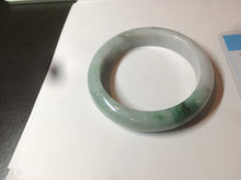 Load image into Gallery viewer, 56.4mm certificated Type A 100% Natural sunny green Jadeite Jade bangle Z128-2357
