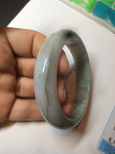 Load image into Gallery viewer, 56.4mm certificated Type A 100% Natural sunny green Jadeite Jade bangle Z129-2352
