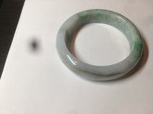 Load image into Gallery viewer, 56.4mm certificated Type A 100% Natural sunny green Jadeite Jade bangle Z129-2352
