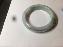 Load image into Gallery viewer, 56.4mm certificated Type A 100% Natural sunny green Jadeite Jade bangle Z129-2352
