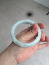 Load image into Gallery viewer, 57.4mm certified type A 100% Natural watery green jadeite jade bangle BK62-4036
