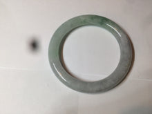 Load image into Gallery viewer, 50.8mm Certified Type A 100% Natural light green/purple/yellow(FU LU SHOU) round cut Jadeite Jade bangle Z135-2803
