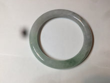 Load image into Gallery viewer, 50.8mm Certified Type A 100% Natural light green/purple/yellow(FU LU SHOU) round cut Jadeite Jade bangle Z135-2803
