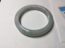 Load image into Gallery viewer, 57.5mm Certified 100% natural Type A light green white jadeite jade bangle B116-5269
