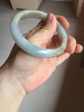 Load image into Gallery viewer, 59mm Certified Type A 100% Natural icy watery blue green brown Jadeite Jade bangle H157-70322
