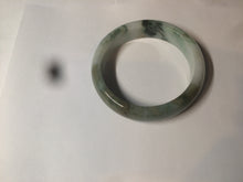 Load image into Gallery viewer, 54mm certified 100% natural Type A green/dark green/white/brown jungle camouflage color  jadeite jade bangle BG22-1726
