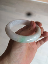 Load image into Gallery viewer, 57.6mm certified type A 100% Natural sunny green jadeite jade bangle AY52-1481
