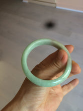 Load image into Gallery viewer, 55mm certified Type A 100% Natural apple green/purple Jadeite Jade bangle L145-2834
