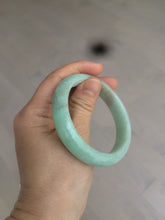 Load image into Gallery viewer, 55mm certified Type A 100% Natural apple green/purple Jadeite Jade bangle L145-2834

