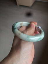 Load image into Gallery viewer, 59.3mm Certified 100% natural Type A sunny green/brown jadeite jade bangle BH38-4359
