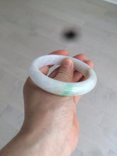 Load image into Gallery viewer, 57.6mm certified type A 100% Natural sunny green jadeite jade bangle AY52-1481
