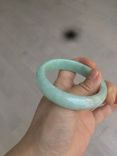 Load image into Gallery viewer, 55mm certified Type A 100% Natural apple green/purple Jadeite Jade bangle L145-2834
