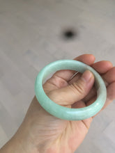Load image into Gallery viewer, 55mm certified Type A 100% Natural apple green/purple Jadeite Jade bangle L145-2834

