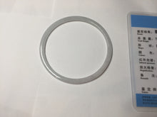 Load image into Gallery viewer, 57mm Certified Type A 100% Natural icy watery white/light purple flat slim Jadeite Jade bangle BG220-8570
