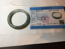 Load image into Gallery viewer, 57.5mm Certified 100% natural Type A dark green jadeite jade bangle AX131-7690
