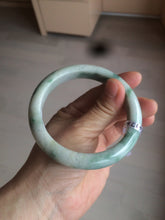 Load image into Gallery viewer, 60.4mm Certified 100% natural Type A sunny green/brown jadeite jade bangle BH40-4376
