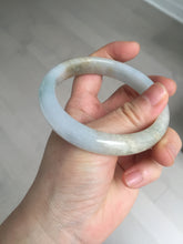 Load image into Gallery viewer, 59mm Certified Type A 100% Natural icy watery blue green brown Jadeite Jade bangle H157-70322
