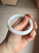 Load image into Gallery viewer, 56.3mm certified 100% natural type A icy watery green/purple jadeite jade bangle AR114-3556
