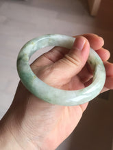 Load image into Gallery viewer, 55.5mm Certified 100% natural Type A fresh green yellow orange jadeite jade bangle BN1-6331
