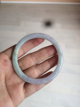 Load image into Gallery viewer, 54.3mm certified 100% natural green/purple slim round cut jadeite jade bangle AY51-2530
