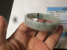 Load image into Gallery viewer, 51.7mm Certified type A 100% Natural sunny green/purple square Jadeite Jade  bangle AZ56-7274

