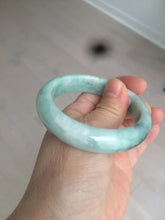 Load image into Gallery viewer, 卖了 53mm 100% natural certified sunny green/dark green jadeite jade bangle BK80-5244
