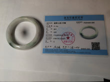 Load image into Gallery viewer, 57mm certified Type A 100% Natural green/red/white jadeite jade bangle BF38-1465
