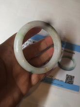 Load image into Gallery viewer, 57mm certified Type A 100% Natural green/red/white jadeite jade bangle BF38-1465
