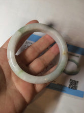 Load image into Gallery viewer, 57mm certified Type A 100% Natural green/red/white jadeite jade bangle BF38-1465
