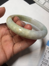 Load image into Gallery viewer, 58mm Certificate 100% natural type A light green yellow brown jadeite jade bangle D159-5351
