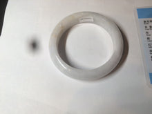 Load image into Gallery viewer, 57.5mm certified 100% natural type A white jadeite jade bangle BF41-1467
