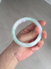 Load image into Gallery viewer, Shopify only. 55.7mm certified 100% natural icy watery light white/sunny green jadeite jade bangle BN73-9363
