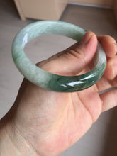 Load image into Gallery viewer, 57mm 100% natural Type A sunny green white purple jadeite jade bangle BN5-8234
