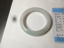 Load image into Gallery viewer, 55.8mm Certified type A 100% Natural icy watery light green red Jadeite Jade bangle AZ64-5067
