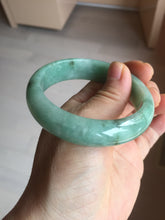 Load image into Gallery viewer, 54.9mm certified natural Type A apple green red jadeite jade bangle BN10-7078
