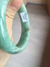 Load image into Gallery viewer, 54.9mm certified natural Type A apple green red jadeite jade bangle BN10-7078
