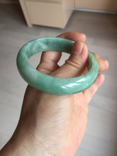 Load image into Gallery viewer, 54.9mm certified natural Type A apple green red jadeite jade bangle BN10-7078
