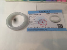 Load image into Gallery viewer, 56.3mm certified 100% natural Type A light green purple jadeite jade bangle Bk75-3785
