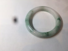 Load image into Gallery viewer, 58.7mm 100% natural certified sunny green/white(白底青) jadeite jade bangle BK82-5231
